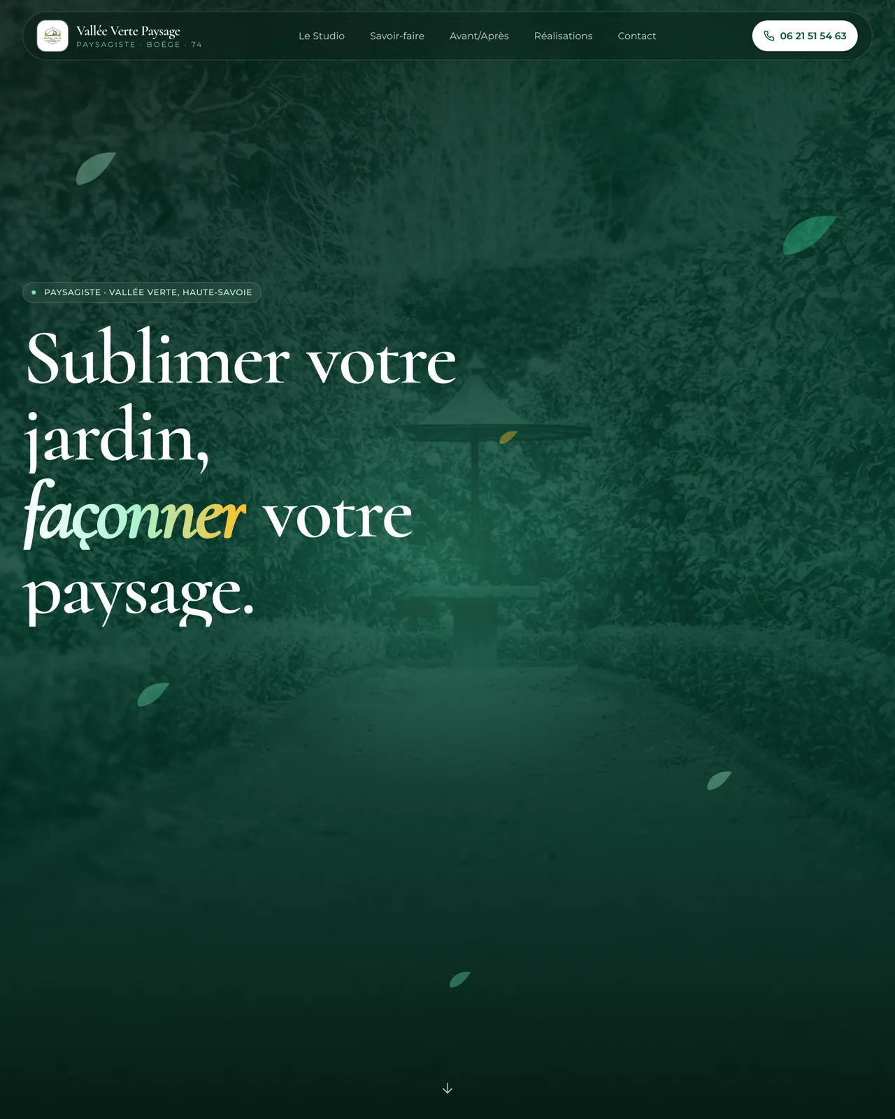 Site Vallée Verte Paysage